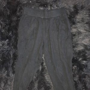 Black joggers